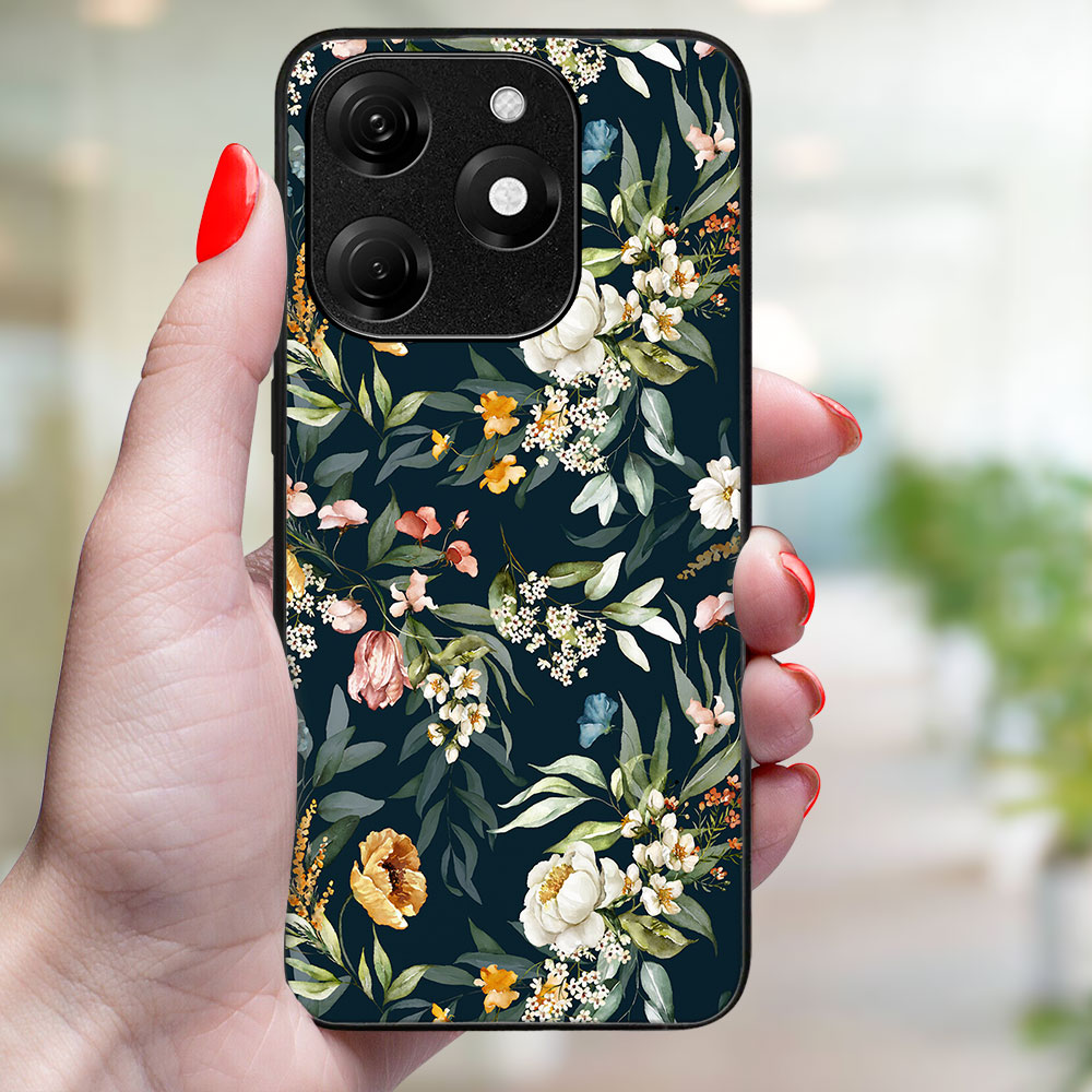 PROTEMIO MY ART Védőhuzat Tecno Spark 20 FLORAL (158) számára termék 2. képe