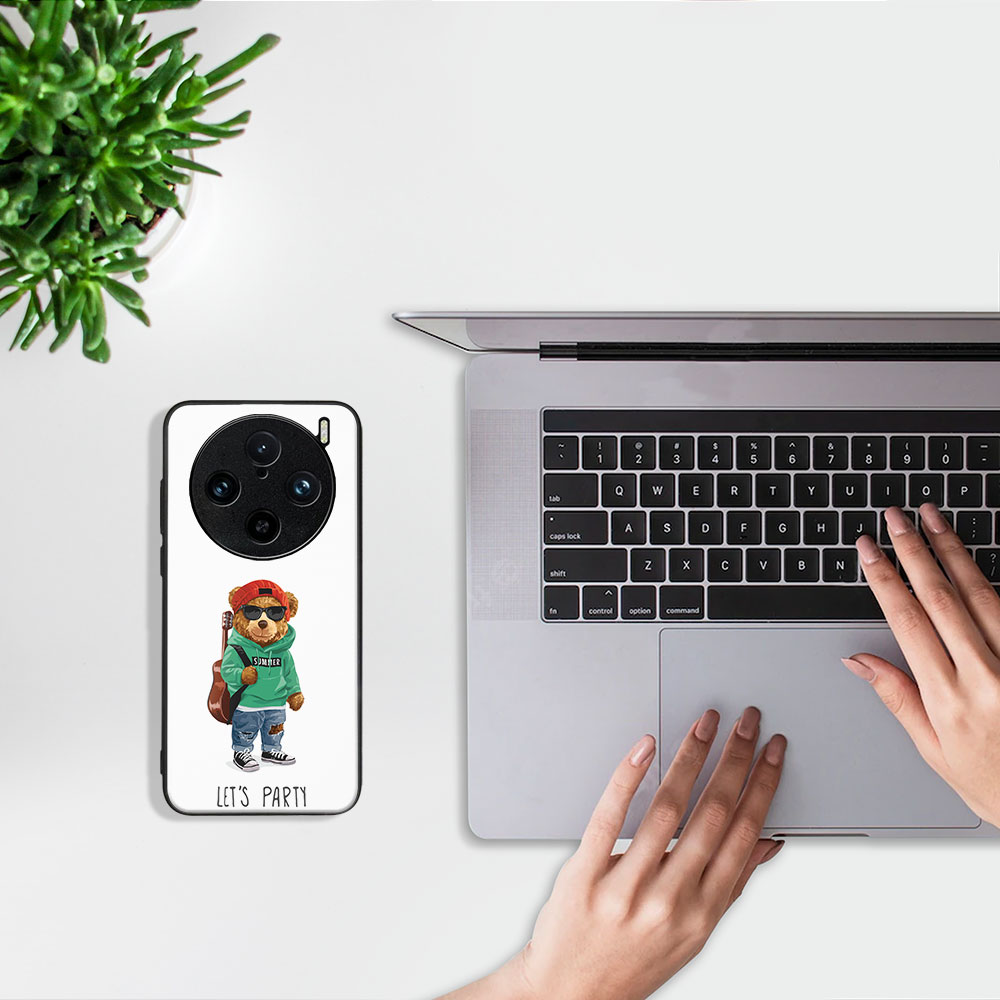 PROTEMIO MY ART Védőburkolat a Vivo-hoz X100 Pro 5G BEAR (177) termék 2. képe