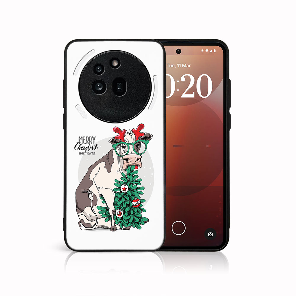 MY ART Karácsonyi dizájnnal ellátott Nothing Phone (3a) Pro tok MERRY CHRISTMAS (074) akciós termékkép 1