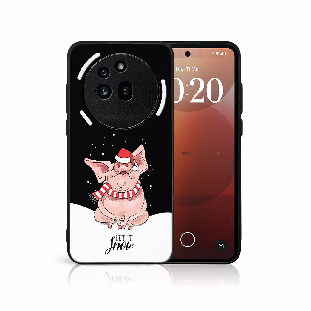 MY ART Karácsonyi dizájnnal ellátott tok Nothing Phone (3a) Pro LET IT SNOW (075) akciós termékkép 1