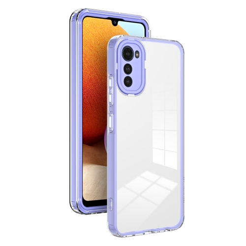 CRYSTAL Védőburkolat Motorola Moto E32 / E32s lila akciós termékkép 1