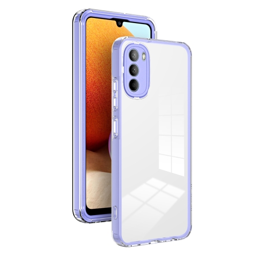 CRYSTAL Motorola Moto G31 lila védőburkolat akciós termékkép 1