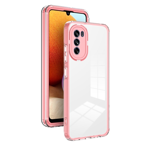 CRYSTAL Motorola Moto G62 5G rózsaszín védőburkolat akciós termékkép 1