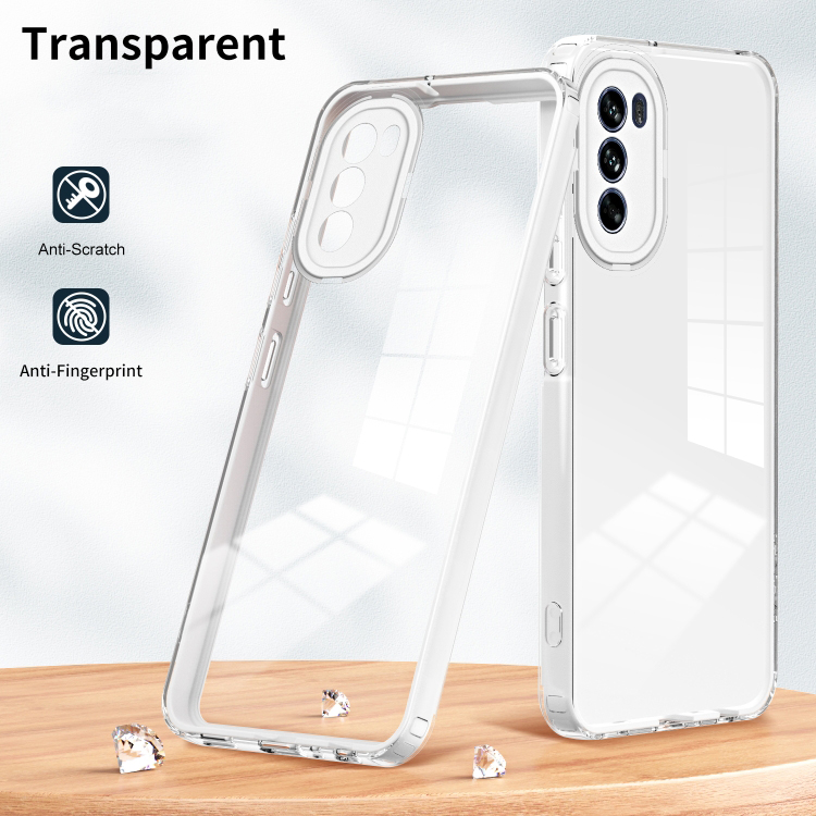CRYSTAL Motorola Moto G62 5G védőburkolat fehér termék 2. képe