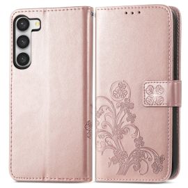 ART FLOWERS Pénztárcahuzat Samsung Galaxy A54 5G világos rózsaszín