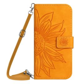 ART SUN FLOWER pénztárca tok pánttal Oppo A78 5G sárga
