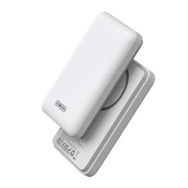 DUZZONA W4 MagSafe vezeték nélküli és külső töltő 2 az 1-ben fehér