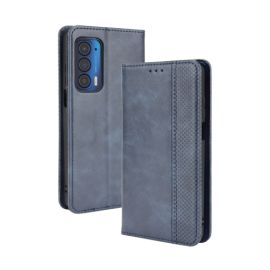 BUSINESS pénztárcavédő Motorola Edge 2021 kék