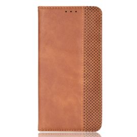 BUSINESS Motorola Moto G52 pénztárca borító barna