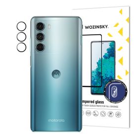 WOZINSKY FULL COVER Üveg Motorola Moto G200 5G kamerához