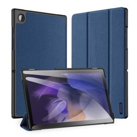 DUX DOMO Flip tok Samsung Galaxy Tab A8 (SM-X205 / SM-X200) kék