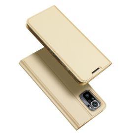 DUX pénztárca huzat Xiaomi Redmi Note 10 / Note 10S arany