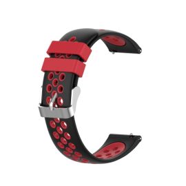 Szíjas Huawei Watch Pro fekete-piros