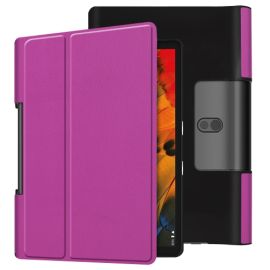 LEATHER Flip borító Lenovo Yoga Smart Tab 10 lila