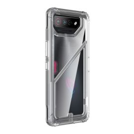 TEO Kemény védőburkolat állvánnyal Asus ROG Phone 7 / ROG Phone 7 Ultimate átlátszó
