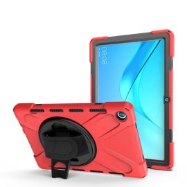 SOLID Tartós borító Huawei MediaPad M5 10.8 piros