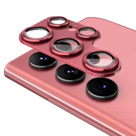 ENKAY ALU Kameraüveg Samsung Galaxy S22 Ultra 5G RED készülékhez