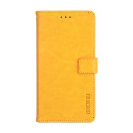 IDEWEI Wallet tok Samsung Galaxy A32 sárga