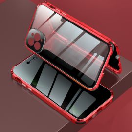 Mágneses borító 360 Apple iPhone 11 Pro piros