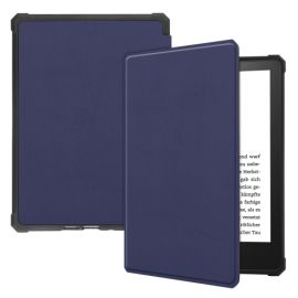 LEATHER Összecsukható borító Amazon Kindle Paperwhite 5 kék