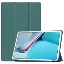 LEATHER Huawei MatePad 11 flip borító zöld