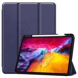 LEATHER Flip tok Apple iPad Pro 11 (2022 / 2021 / 2020 / 2018) sötétkék