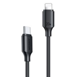 JOYROOM S-CL02 20 W-os USB Type-C kábel - Lightning 0,25 m fekete