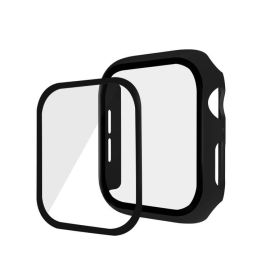 ENKAY tok edzett üveggel Apple Watch 6 / SE / 5 / 4 (44 mm) fekete