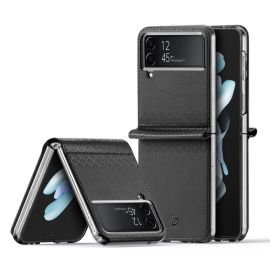 DUX BRIL tok Samsung Galaxy Z Flip4 5G fekete telefonhoz