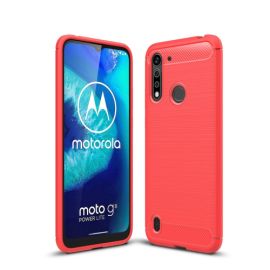 FLEXI TPU Védőburkolat Motorola Moto G8 Power Lite piros