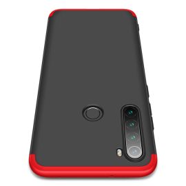 360° védőtok Xiaomi Redmi Note 8 fekete-piros