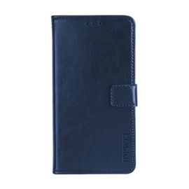 IDEWEI Wallet tok Xiaomi Poco F3 sötétkék