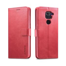 IMEEKE Wallet tok Xiaomi Redmi Note 9 rózsaszín
