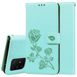 ART Pénztárca borító Samsung Galaxy S10 Lite ROSE zöld