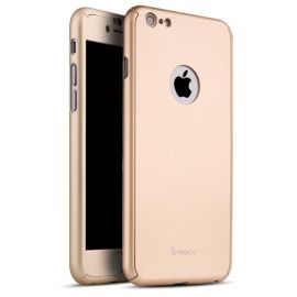 IPAKY 360° Obal + tvrdené sklo Apple iPhone 6 Plus / 6S Plus zlatý