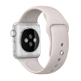 RUBBER szíj Apple Watch 9 / 8 / 7 (45mm) / 6 / SE / 5/4 (44 mm) / 3/2/1 (42 mm) bézs
