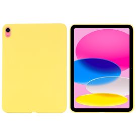 RUBBER Védőburkolat Apple iPad 2022 sárga színben