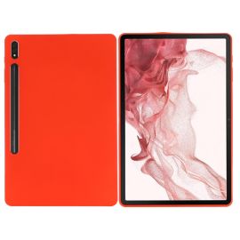 RUBBER Védőburkolat Samsung Galaxy Tab S8+ / S7+ / S7 FE piros