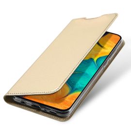 DUX pénztárca tok Samsung Galaxy A30 arany