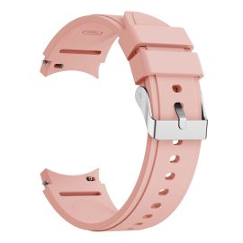 Puha szíj Samsung Galaxy Watch 4 (40 / 44 mm) 4 Classic (42 / 46 mm) rózsaszín telefonhoz