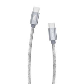 DUDAO L5ProC 65 W-os USB Type-C / USB Type-C kábel, 1 m szürke