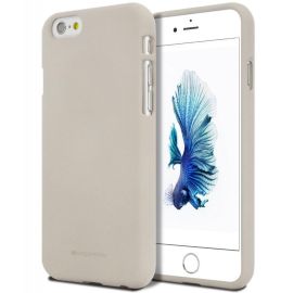 MERCURY SOFT FEELING obal Apple iPhone 5 / 5S / SE béžový