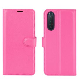 LITCHI Sony Xperia 5 II rózsaszín pénztárca