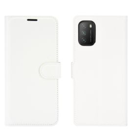 LITCHI Wallet tok Xiaomi Poco M3 fehér