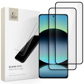 TECH-PROTECT GLASS FIT+ 2-CSOMAG 3D Üveg Xiaomi Redmi Note 14 / Redmi Note 14 5G
