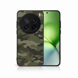 MY ART Védőburkolat Vivo X200-hoz Pro 5G GREEN CAMO (235)