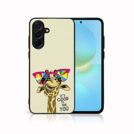 MY ART Védőtok Samsung Galaxy A36 GIRAFFE (180) készülékhez