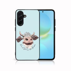 MY ART Védőtok Samsung Galaxy A36 HAPPY COW (181) készülékhez