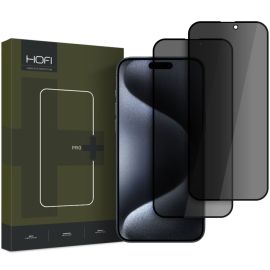 HOFI ANTI SPY GLASS PRO+ 2x üveg ANTISPY szűrővel Apple iPhone 16 Pro max.
