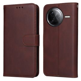 SMOOTH Pénztárca tok Xiaomi Poco F7 Ultra barna színhez